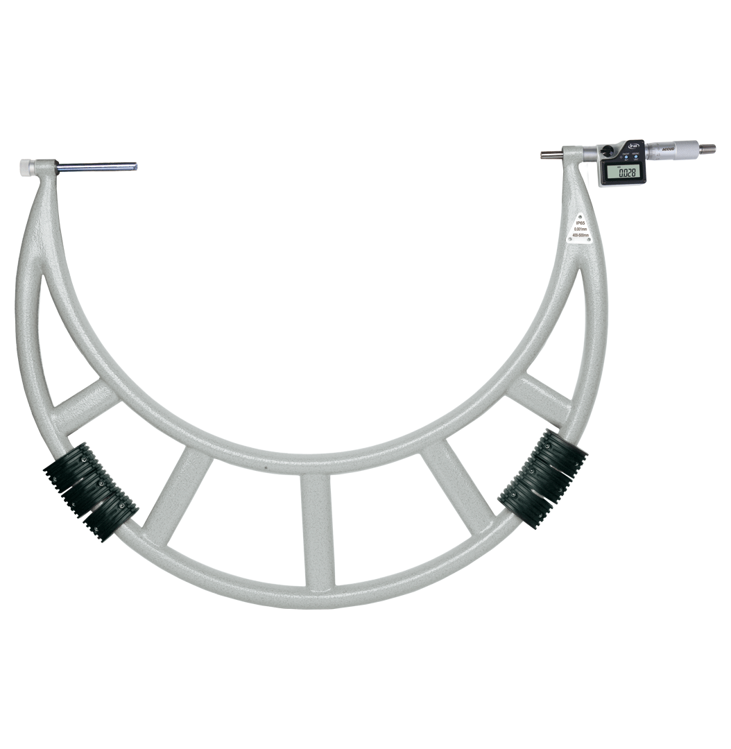 數顯可換測砧外徑千分尺