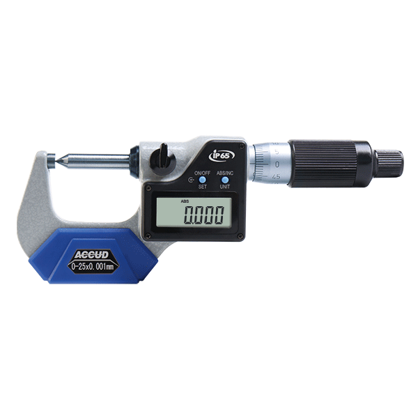 單尖頭數顯千分尺