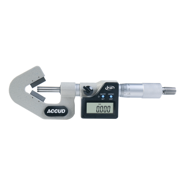 數顯V型測砧千分尺